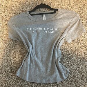 Bella Canvas Gray Fitted Short Sleeve Tee